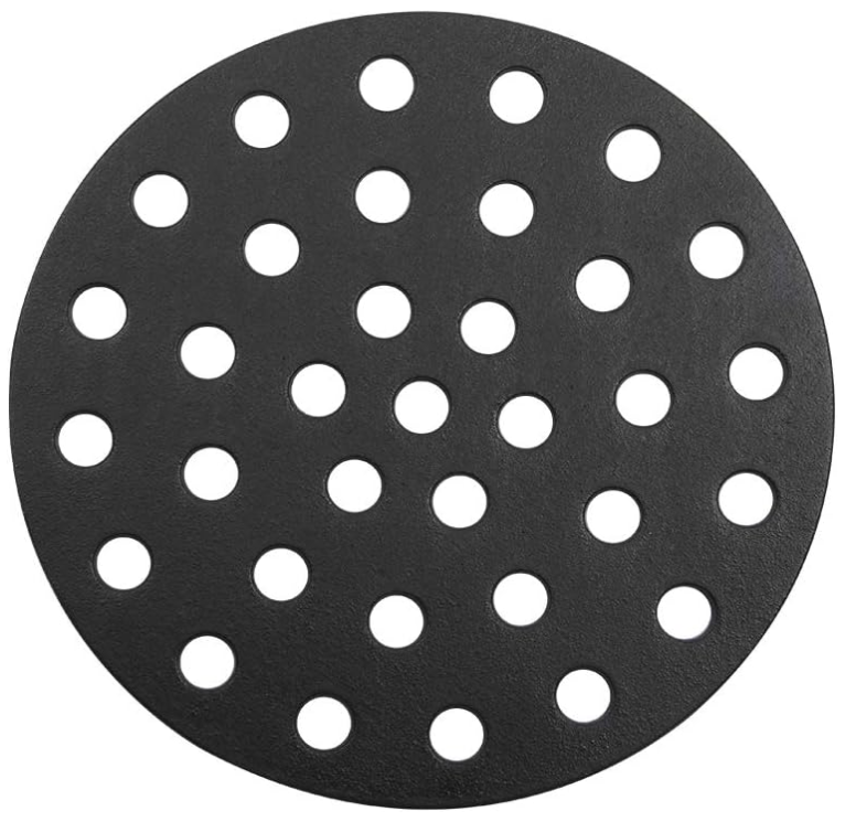 10.5_inch_Cast_Iron_Charcoal_Grate_BBQ_Heat_Charcoal_Plate_Fit_for_Kamado_Joe_Classic_Weber_smokey_joe_Fire_Grate_Pit_Boss_Grill_Charcoal_Grate