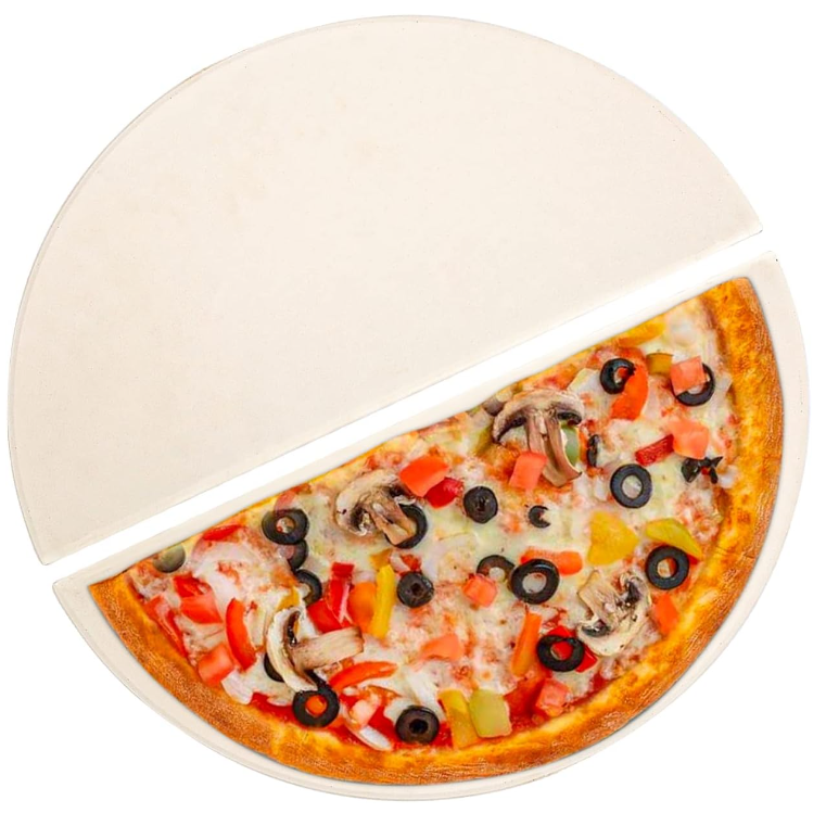 19.7_Half_Moon_Baking_Stone_Pizza_Stone_for_Big_Green_Egg_XL_Cooking_Stone_Ceramic_for_Kamado_Joe_Big_Joe_II_Primo_Oval_XL_Vision_Grills_XL_etc