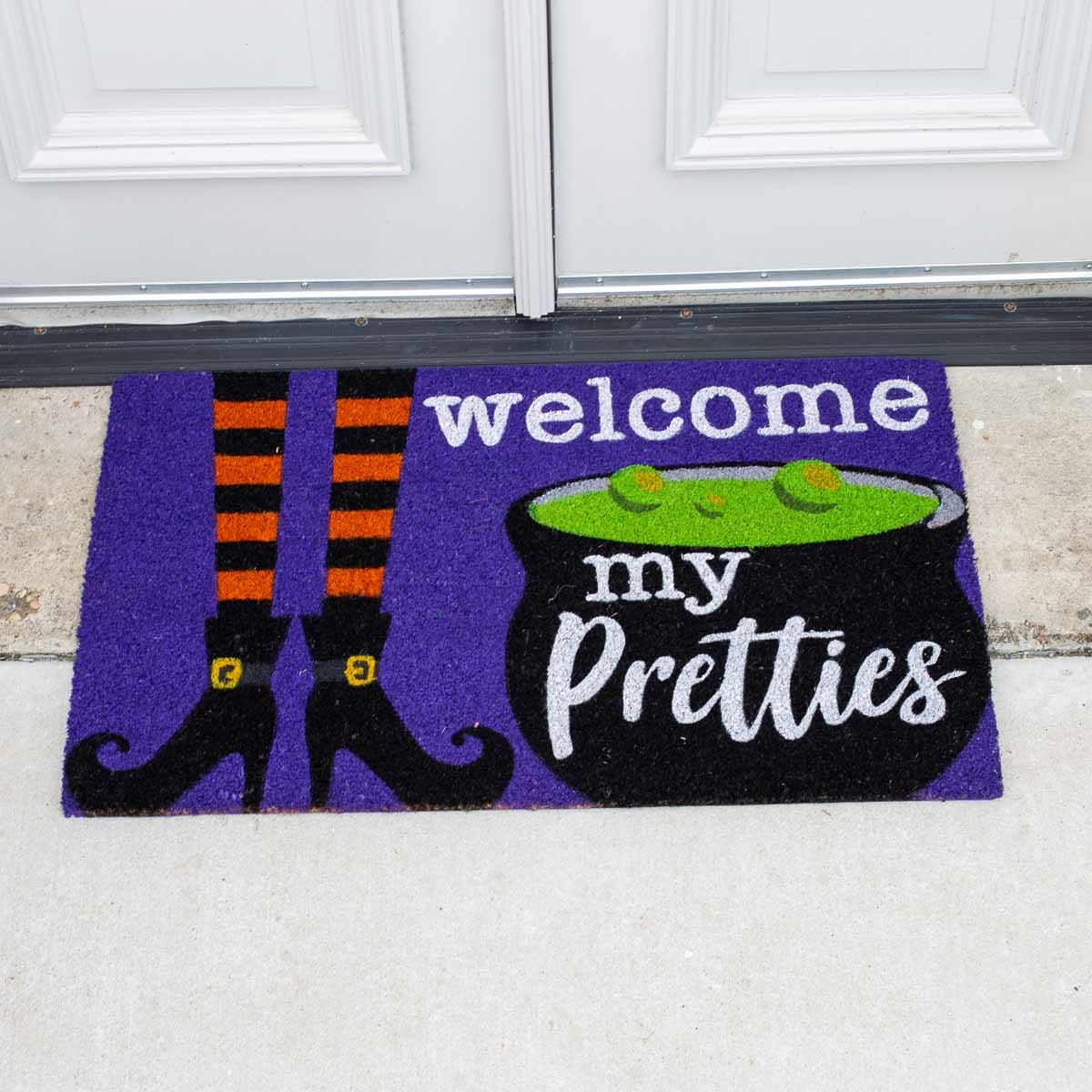 Welcome-my-pretties-coir-mat-Geaux-Styles-9603